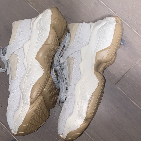 Chunky suede/ plastic shoes - Picture 6 of 7